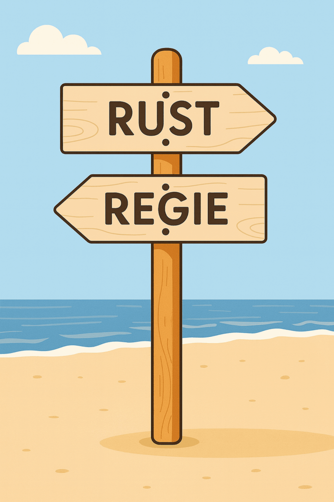 Rust Regie en Richting